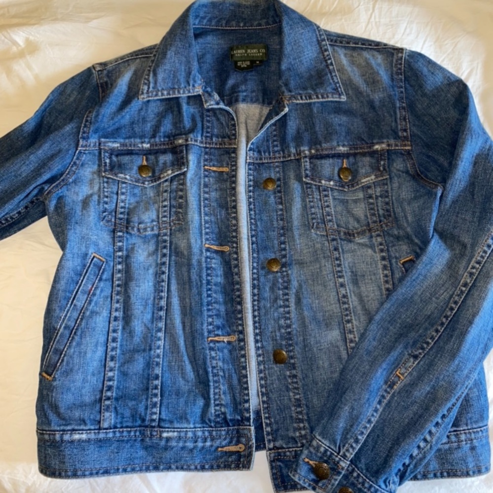 vintage polo ralph lauren jean jacket